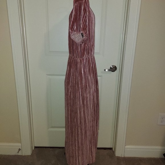 Willow & Root Pink Ribbed Dress/Cardigan - Picture 4 of 5